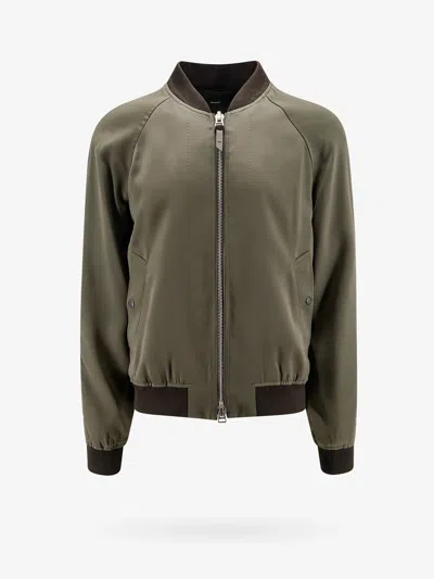 Tom Ford Jacket In Green