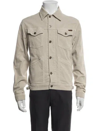 Pre-owned Tom Ford Jacket In Neutrals