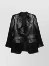 Tom Ford Single Breasted Peak Lapel Jacket
