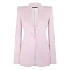 Tom Ford Single-button Blazer In Pink