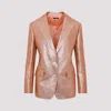Tom Ford Tailored Jacket In Pink & Purple For Women