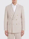 Tom Ford Double-breasted Buttoned Blazer In Neutral