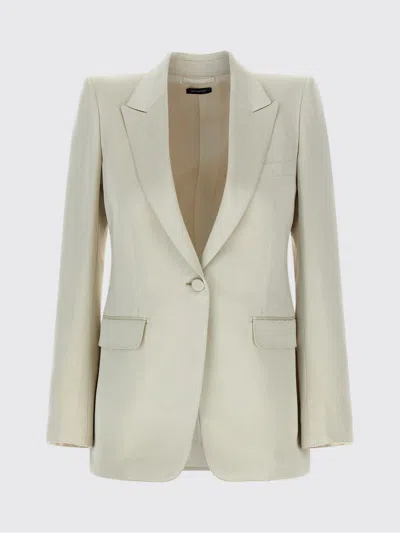 TOM FORD JACKET TOM FORD WOMAN COLOR BEIGE,H55240022