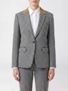Tom Ford Houndstooth Single Breasted Tailored Jacket In Multi