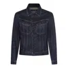 Tom Ford Casual Jacket With Long Sleeves And Chest Pockets In Blue