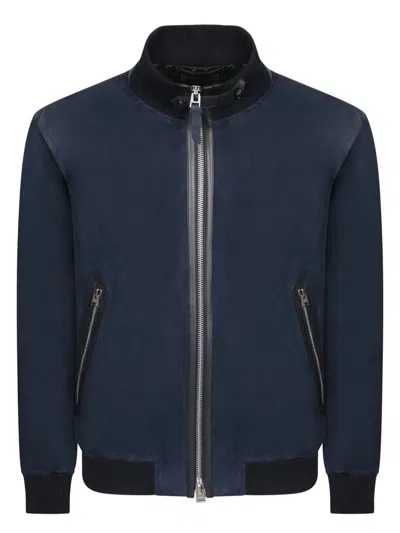 Tom Ford Jackets In Blue