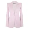 Tom Ford Single-button Blazer In Pink