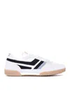 Tom Ford Round Head Lacing Low-cut Casual Sneakers In Blanco