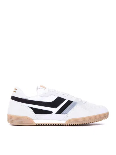 Tom Ford Round Head Lacing Low-cut Casual Sneakers In Multi