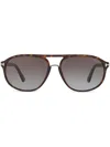 Tom Ford Tr000708 Ft0447 Jacob In Brown
