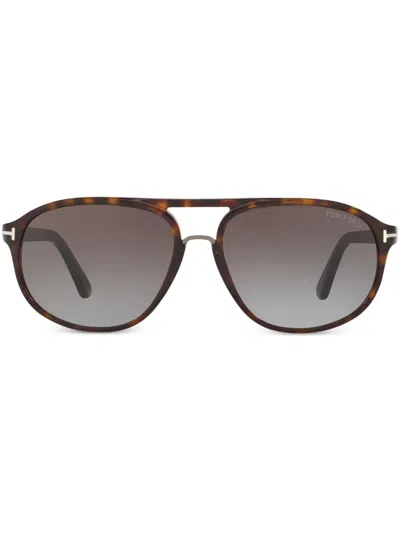 Tom Ford Tr000708 Ft0447 Jacob In Brown