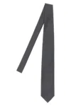 Tom Ford Grey Jacquard Pattern Tie In Gray