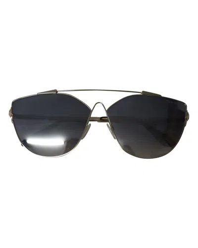 Pre-owned Tom Ford Jacquelyn Cat Eye Sunglasses In Gold Steel In Black