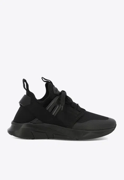 Tom Ford Jago Running Sneakers In Black