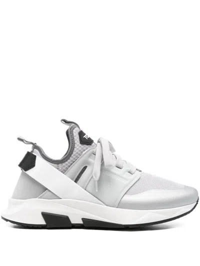 Tom Ford Jago Sneakers In Gray