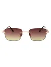 Tom Ford Jake Rectangle-frame Sunglasses In Multi