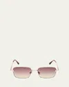 Tom Ford Jake 54mm Rectangular Sunglasses In Pattern