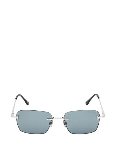 Tom Ford Jake Sunglasses In Blue