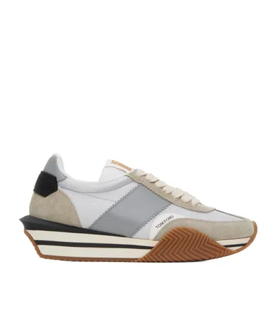 TOM FORD TOM FORD JAMES PANELLED SNEAKERS