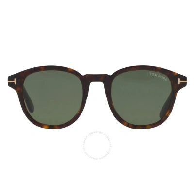 Tom Ford Jameson Green Square Men's Sunglasses Ft0752 52n 50