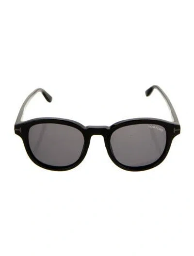 Pre-owned Tom Ford Jameson Wayfarer Sunglasses In Black