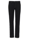 Tom Ford Japanese Cotton Black Denim Jeans In Black