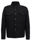 Tom Ford Coat In Black