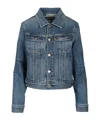 Tom Ford Japanese Stonewashed Comfort Denim Jacket In Blue