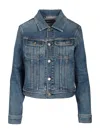 Tom Ford Japanese Stonewashed Denim Jacket Jackets Blue In Blue