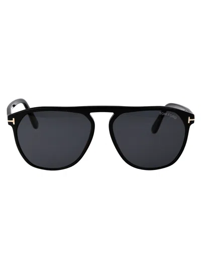 Tom Ford Jasper-02 Sunglasses In Black