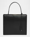 Tom Ford Jean Top-handle Bag In Supple Grain Leather In Black