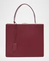 Tom Ford Jean Top-handle Bag In Supple Grain Leather In Red