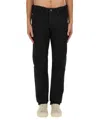 Tom Ford Straight Leg Denim Jeans With Belt Loops In Black