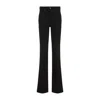 Tom Ford Black Flare Cotton Jeans In Black