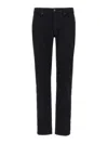 Tom Ford Japanese Cotton Black Denim Jeans In Black