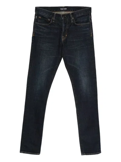 Tom Ford Jeans Slim Fit In Blue