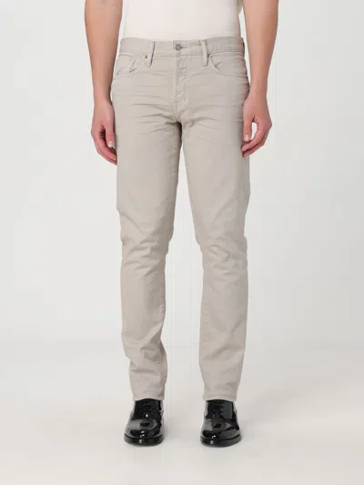 Tom Ford Jeans  Men Color Grey In Grey