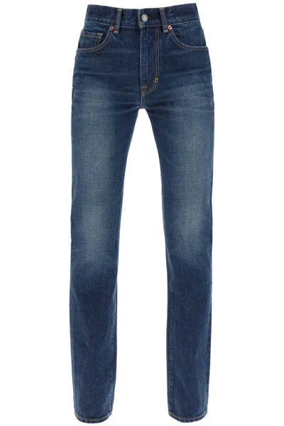 Tom Ford Straight-leg Denim Jeans In Blue