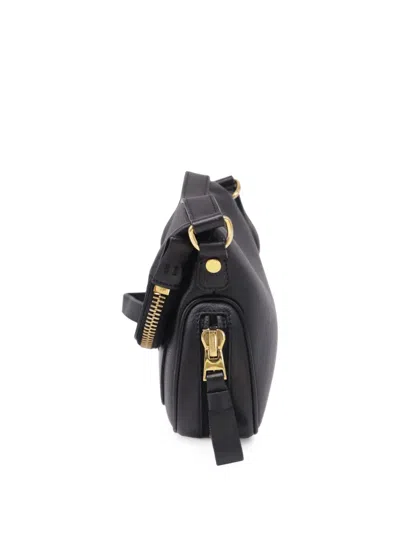 Pre-owned Tom Ford Jennifer Crossbody Bag In Black