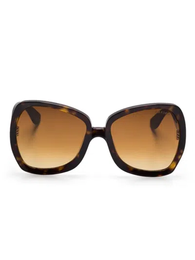Tom Ford Jerry Sunglasses In Brown