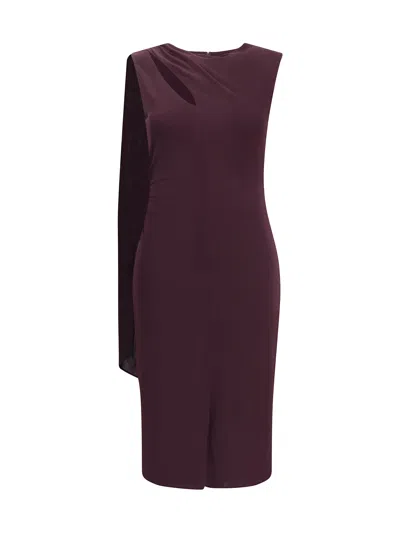 TOM FORD JERSEY MIDI DRESS WITH SCARF