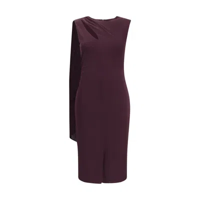 TOM FORD JERSEY MIDI DRESS WITH WOMEN'S SCARF