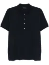 Tom Ford Jersey Polo Shirt In Blue
