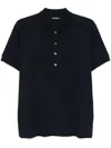Tom Ford Jersey Polo Shirt In Blue