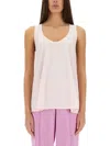 Tom Ford Jersey Top In Pink