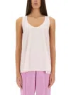 Tom Ford Jersey Top In Pink