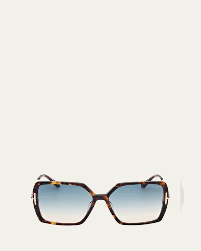 Tom Ford Joanna Square Acetate Sunglasses