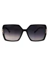 Tom Ford Butterfly Sunglasses Ft1039 01 B In 01b Nero Lucido / Fumo Grad