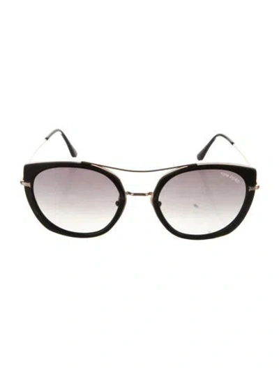 Pre-owned Tom Ford Joey Square Sunglasses In Brown