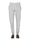 Tom Ford Heathered Grey Jogging Pants In Gray